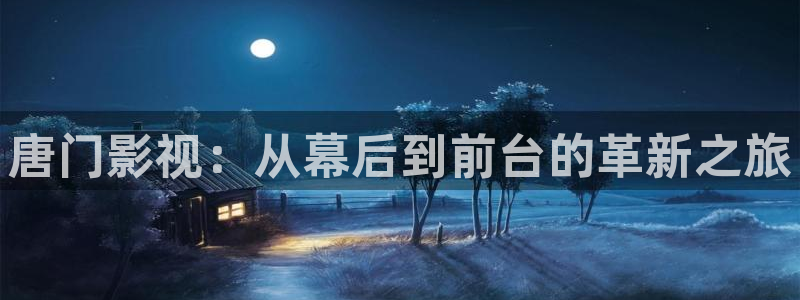 光棍影院天堂社区：唐门影视：从幕后到前台的革新之旅